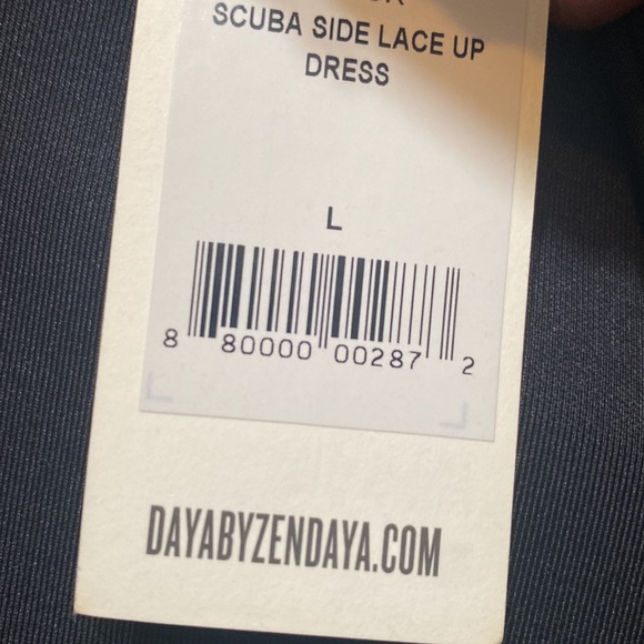 side lace up dress - Picture 5 of 5